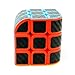 CuberSpeed Curve 3X3 Carbon Fiber Sticker Penrose Speed Cube Penrose Cube Stickerless with Black Sticker Puzzle - Image 4