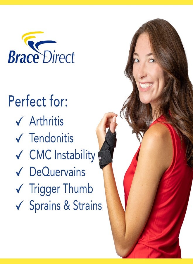 Brace Direct Mini Thumb Spica for Arthritis & DeQuervain Tenosynovitis Treatment-Stabilize CMC, MCP Joints Carpal Tunnel, Sprains, & Trigger Pain Relief - Image 4