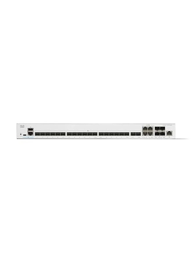 سيسكو سيستمز Cisco Catalyst 1300-24XS Managed Switch, 20 Port 10G SFP+, 4x10GE SFP+ Combo, Limited Lifetime Protection (C1300-24XS) - Image 2