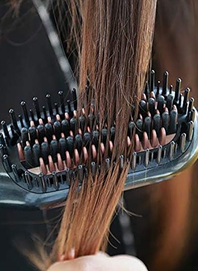 JOY CARE Professional 3-in-1 Hair Styling Brush, Dryer And Styler – All-In-One Hot Air Brush For Fast Drying, Straightening And Volumizing – Ceramic Ionic Technology Hair Tool For Women – Lightweight, Travel-Friendly Hair Dryer Brush With Adjustable Heat Settings - Image 5