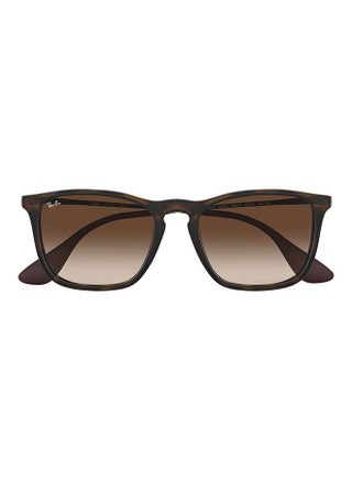 Unisex Chris Square Sunglasses - RB4187 - Lens Size: 54 mm - Brown - view 3
