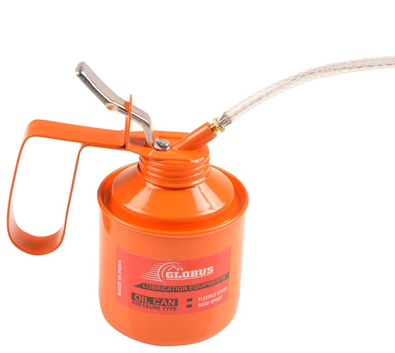 GLOBUS Oil Can- (1 Pint, Orange) with Flexible Nozzle - Image 5
