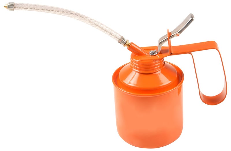 GLOBUS Oil Can- (1 Pint, Orange) with Flexible Nozzle - Image 2