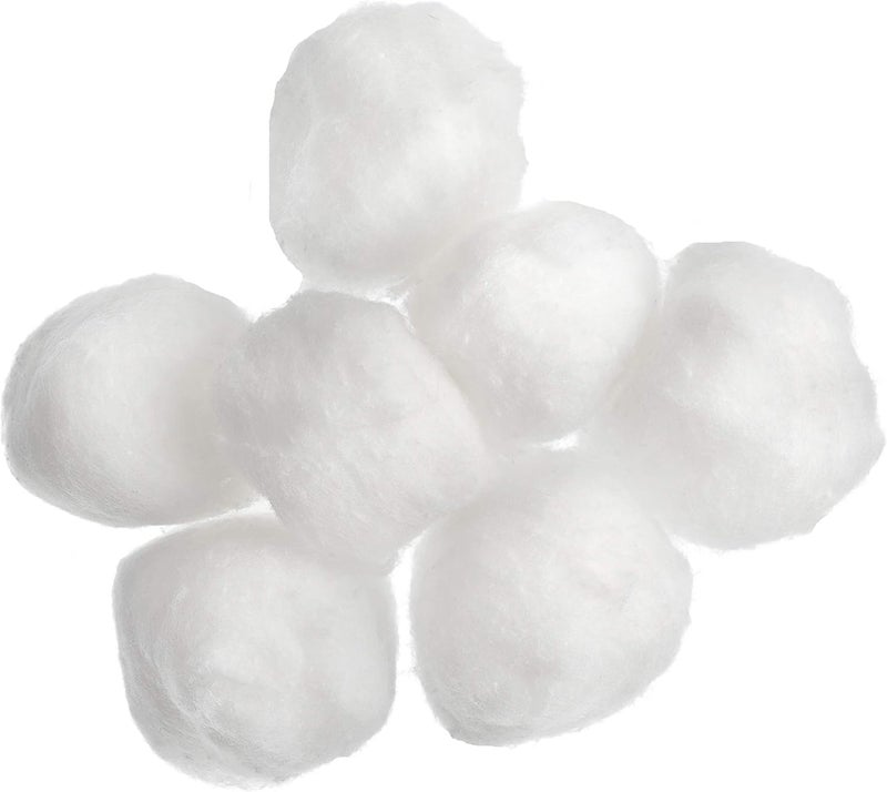 Swisspers Organic 100% Natural Cotton Balls - 80 Count Bag - Image 3