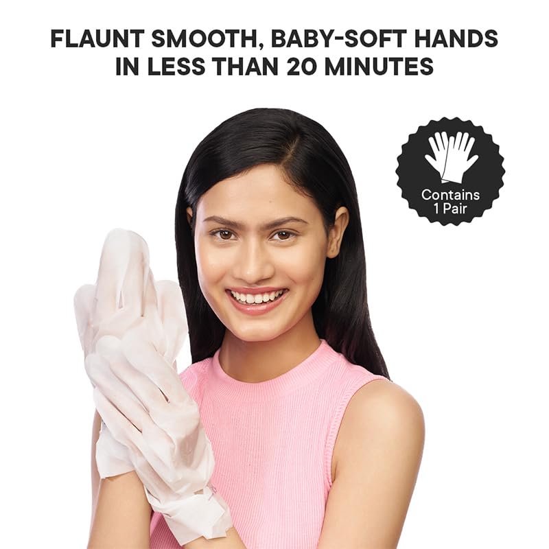Quench Nourishing Hand Mask Hydrates Brightens Hands Nourishes Nails Cuticles Leaves Hands Smooth Supple Manicure Kit Made In Korea 1 Pair Of Gloves 20Ml - Image 2