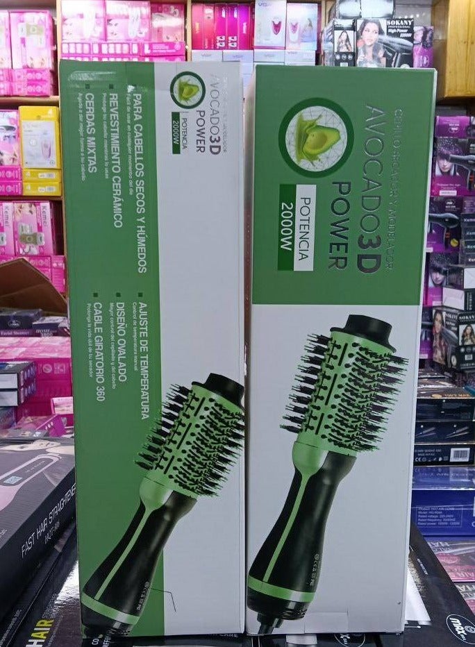Avocado Avocado 3D Power Smart Hair Brush for Drying and Styling – 2000W High Performance  - Image 3