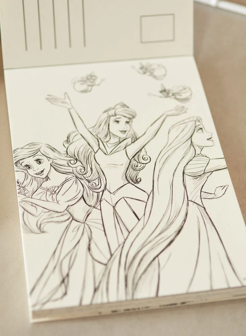 Typo Disney Princesses Colouring Book
