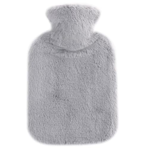 HomeFast Hot Water Bag with Soft Cover for Pain Relief, Heating Pad Hot Water Bottle & Rubber Bottle for Body Pain Relief, Neck, Hand Feet and Shoulder Pain Warmer, PVC Material, 1000ml - Image 1