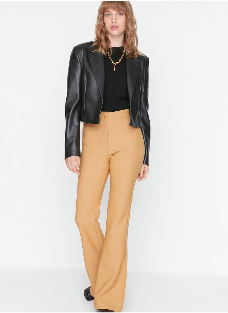 trendyol Flared High Waist Pants