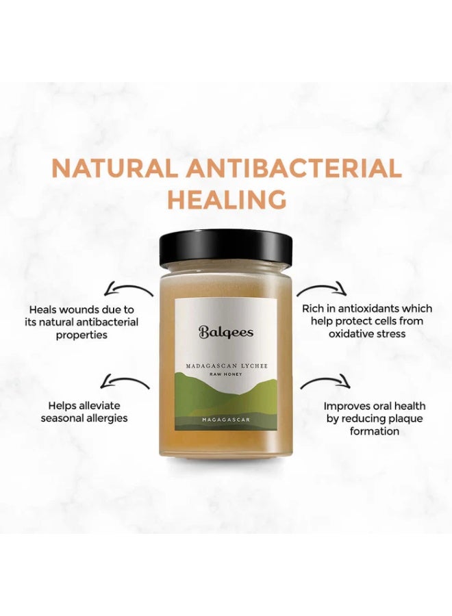 Balqees Madagascar Lychee Honey - Image 1