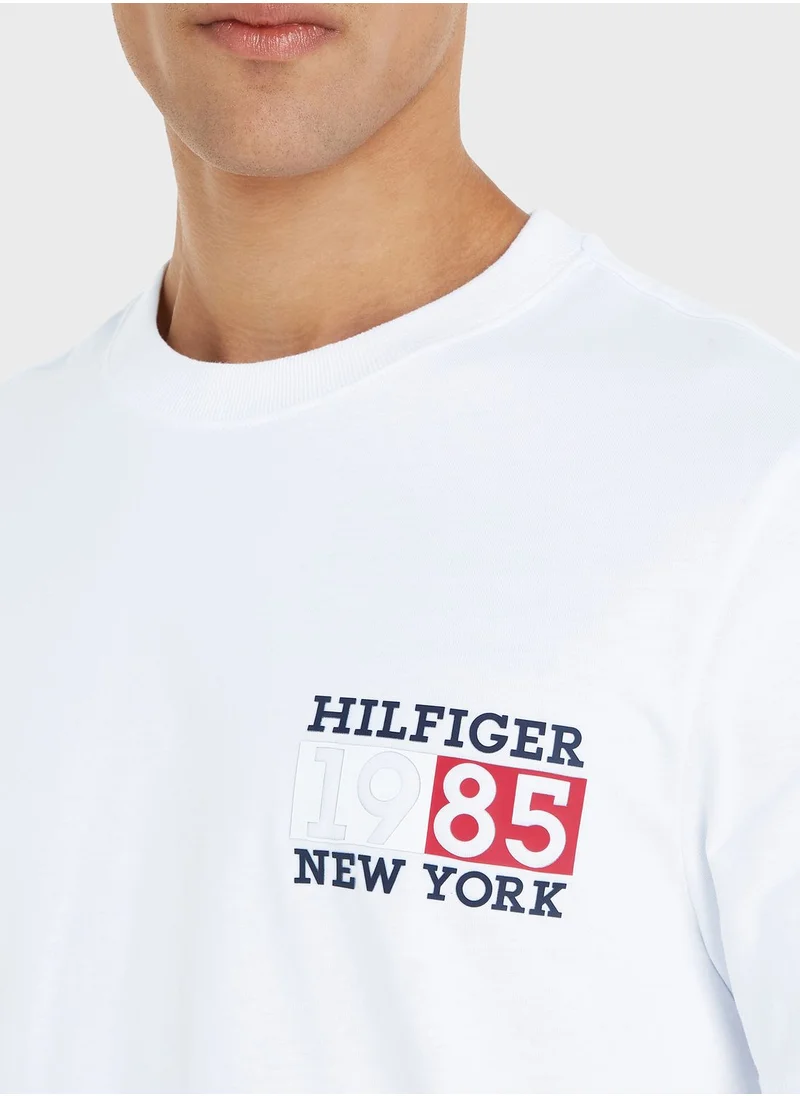 TOMMY HILFIGER Logo Crew Neck T-Shirt