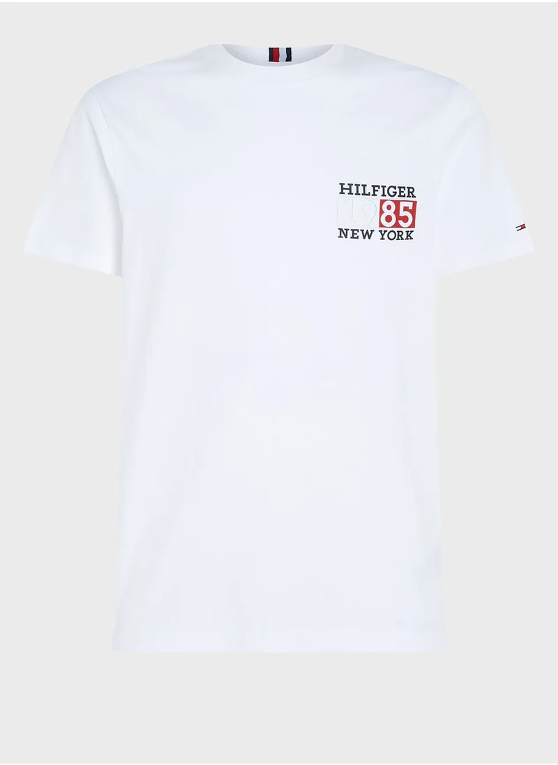 TOMMY HILFIGER Logo Crew Neck T-Shirt