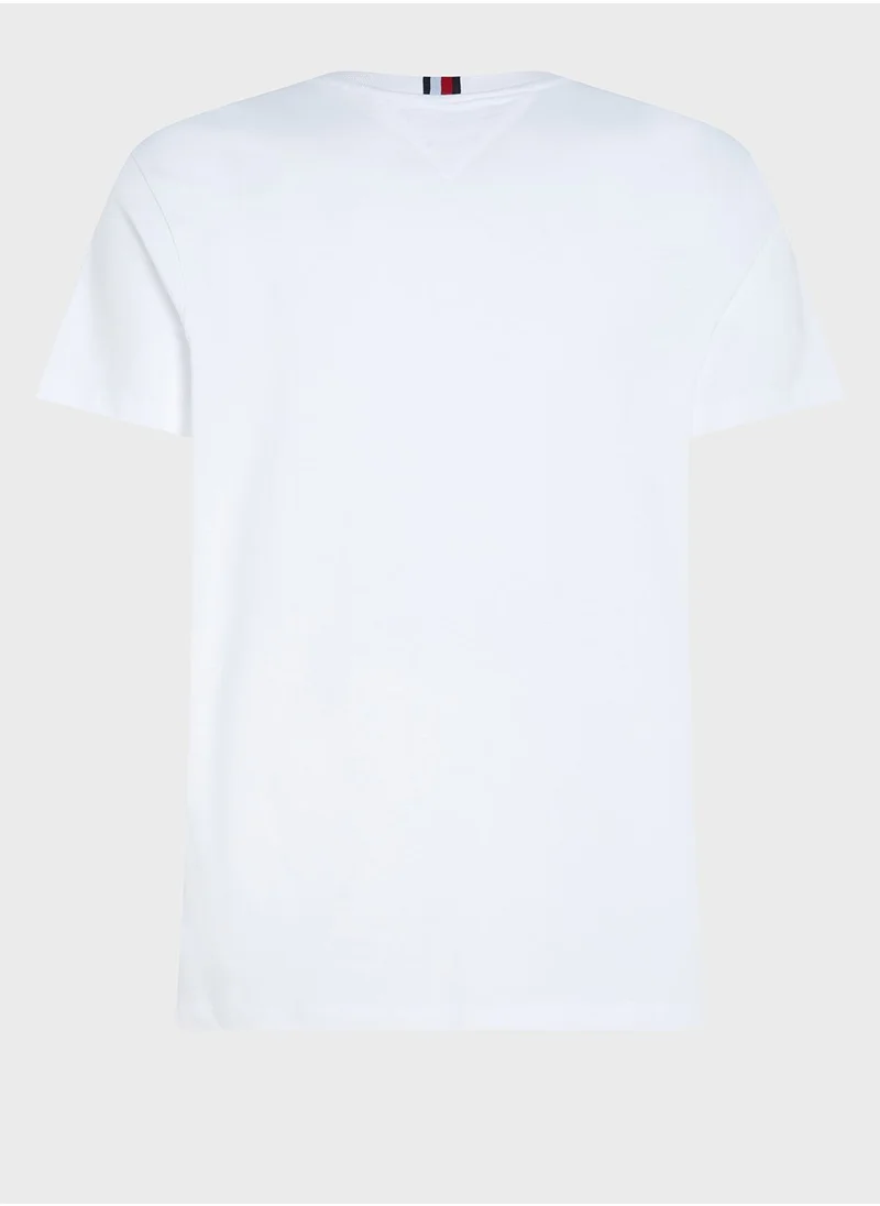 TOMMY HILFIGER Logo Crew Neck T-Shirt