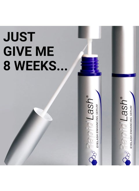RapidLash Eyelash Enhancing Serum - Original - Made in USA - For Longer, Fuller, Thicker Lashes with Biotin & Peptides (3ml, Original USA Formula)