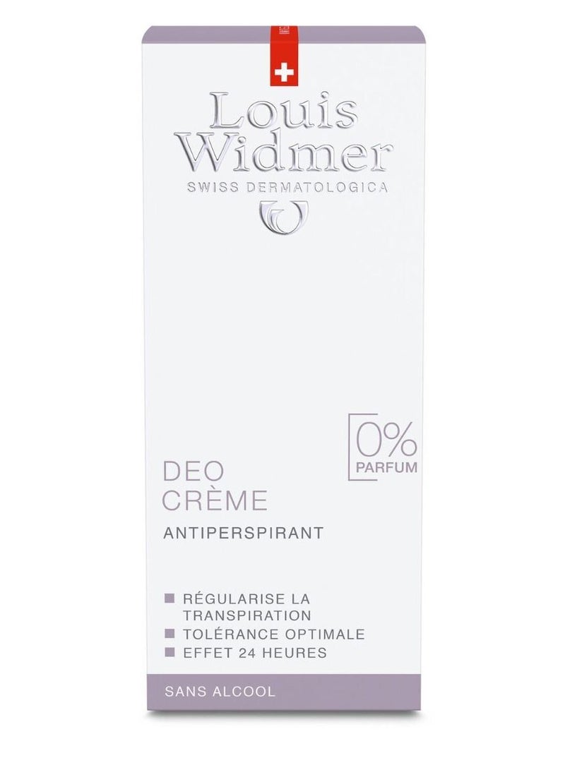 لويس ويدمر كريم مزيل العرق لويس فيدمير – Deo Crème Antiperspirant – خالٍ من العطر والكحول - Image 1