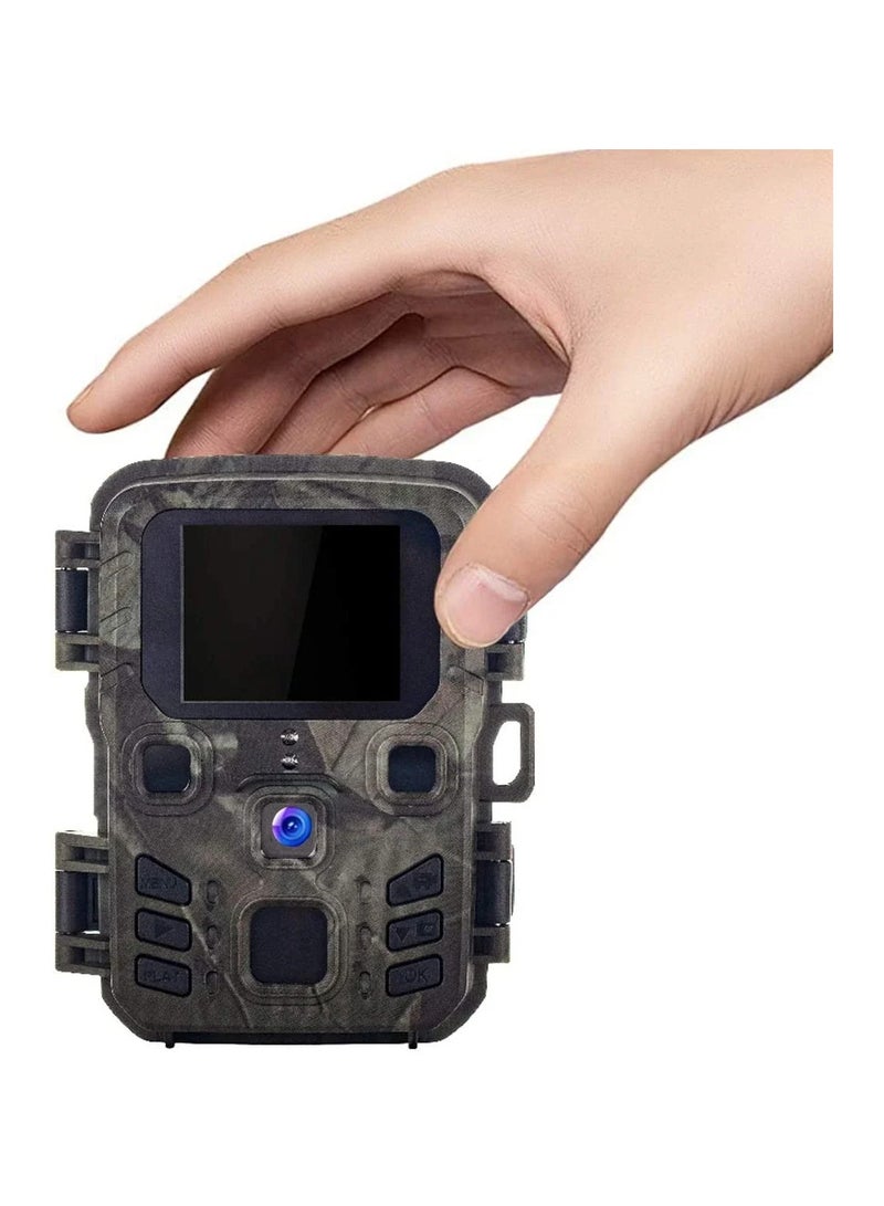 AROAQ Mini301 Trail Camera Night Vision Hunting Motion 1080P 20MP IP65 Waterproof Outdoor Wild Camera with IR LED Range Up To 65ft - Image 1