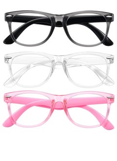Blue Light Blocking Glasses, Computer Gaming Glasses for Women Men, Anti Glare Glasses Non Prescription