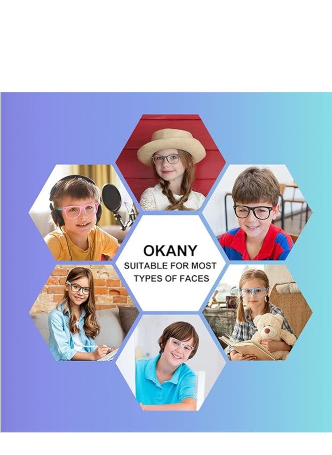 Generic - Blue Light Blocking Glasses, Computer Gaming Glasses for Women Men, Anti Glare Glasses Non Prescription - Image 1