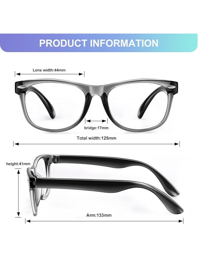 Generic - Blue Light Blocking Glasses, Computer Gaming Glasses for Women Men, Anti Glare Glasses Non Prescription - Image 1