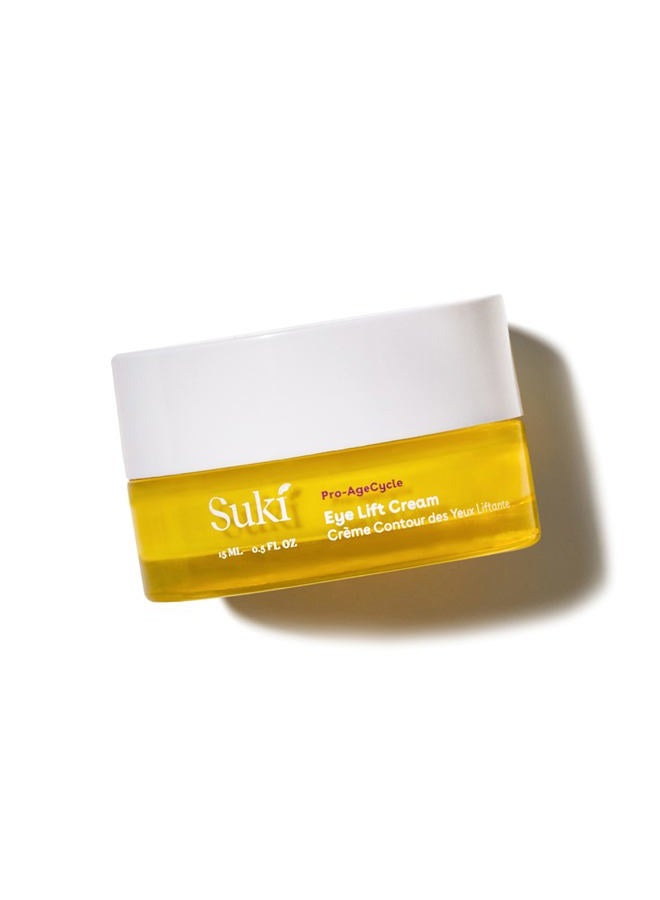 suki Skincare Eye Lift Renewal Cream - Day - With Resveratrol, Caffeine, & Vitamin C - Helps Firm, Brighten, & Nourish Delicate Under-Eye Skin - 15 ml - Image 1