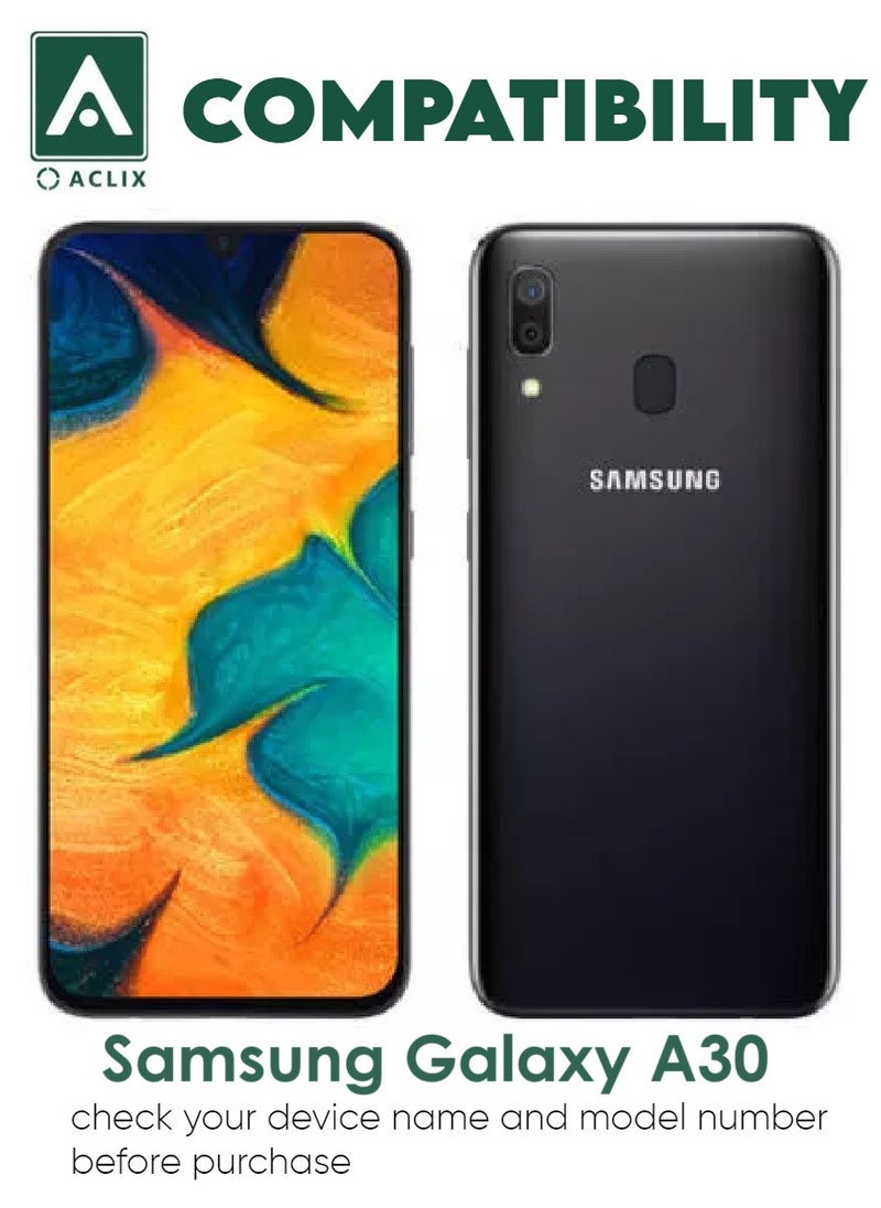 ACLIX Antistatic ESD Dustproof Premium Quality High Definition Tempered Glass Screen Protector Designed For Samsung Galaxy A30 - Image 3