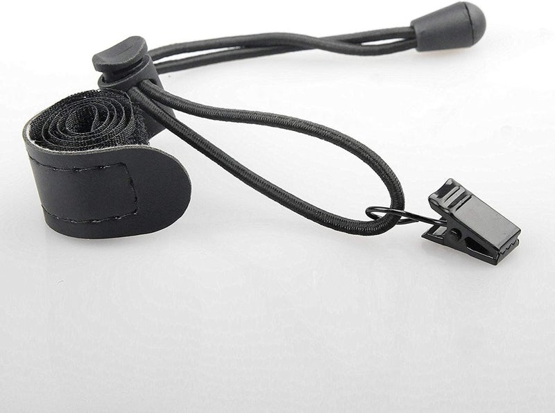 SLOW DOLPHIN Backdrop Background Muslin String Clips Holder Multifunctional for Photo Video Photography Studio 16 Pack, Black - Image 2