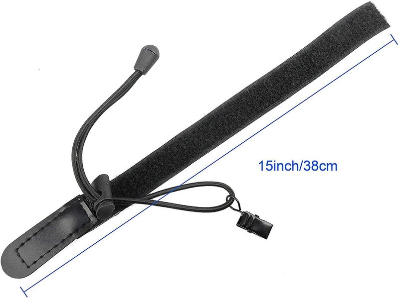 SLOW DOLPHIN Backdrop Background Muslin String Clips Holder Multifunctional for Photo Video Photography Studio 16 Pack, Black - Image 5