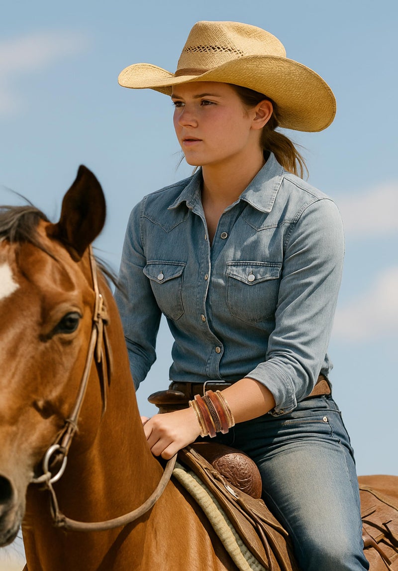 Touchstone Indian Bollywood Handcrafted Pretty Assorted Pattern Designer Jewelry Brass And Wooden Xtra Large Bangle Bracelets Set of 7 In Antique Gold And Natural Tones For Women. - Image 2