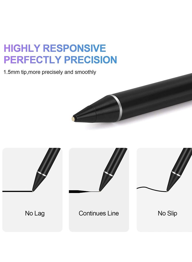 Gravity Active Stylus Pens for Touch Screens, Rechargeable Digital Stylish Pen Pencil Universal for iPhone/iPad Pro/Mini/Air/Android and Most Capacitive Touch Screens - Image 5