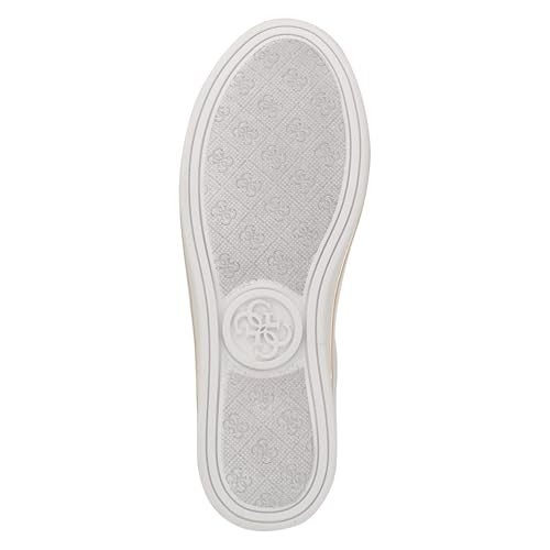 Guess Women's Stasey Sneaker, White 141, 7 - Image 4