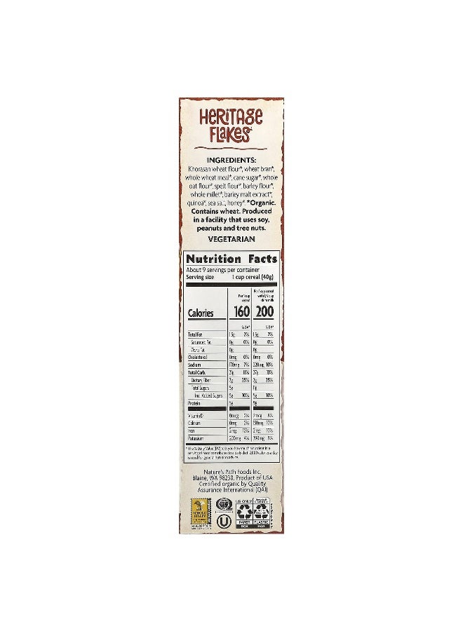 Nature's path Nature's Path, Organic Heritage Flakes® Cereal, 13.25 oz (375 g) - Image 2