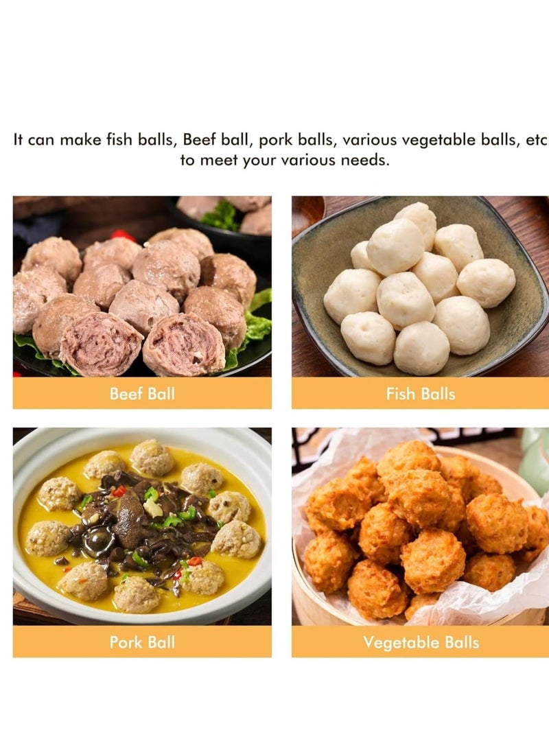 ELTRAZONE - Portable Sweet Ball Luqaimat Maker Electric Deep Fryer Electric sweet ball maker donuts meatball Luqaimat maker - Image 1