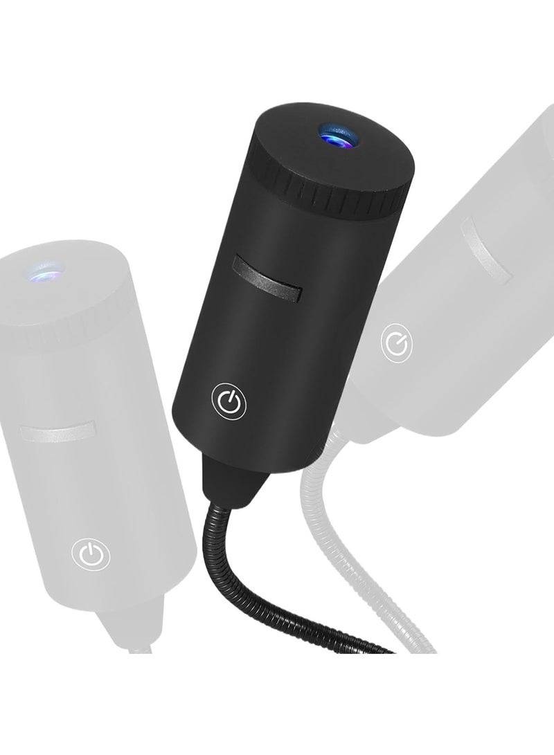 Plug and Play HD Star Projector, 5D Dynamic USB Galaxy Night Light, 360° Adjustable Mood Lighting - Image 2