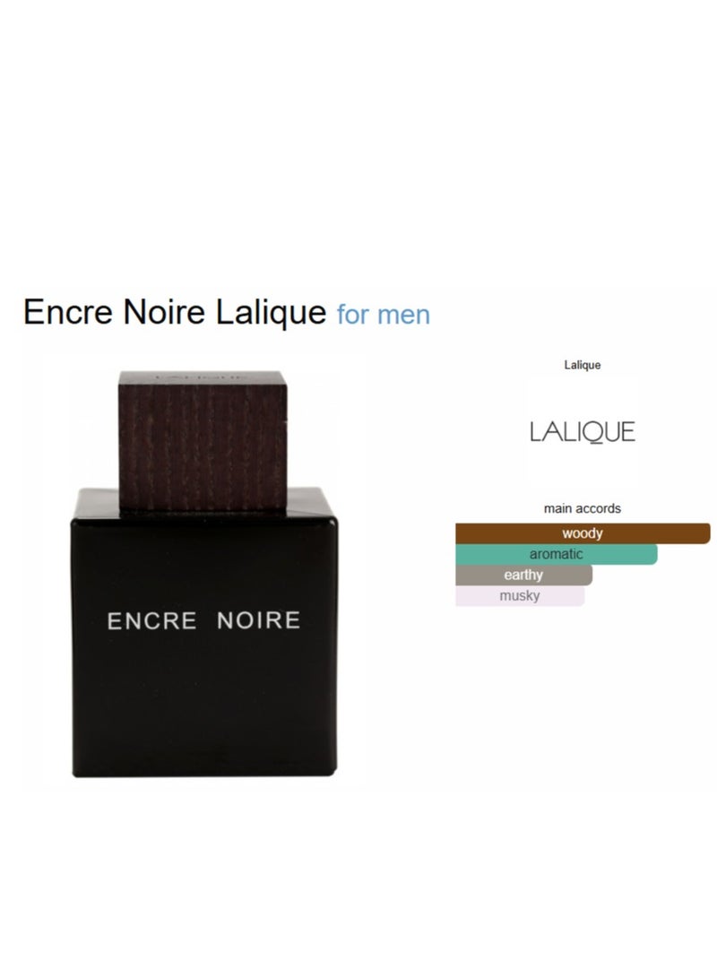 LALIQUE Encre Noire For Men EDT 100ml 100ml - Image 2
