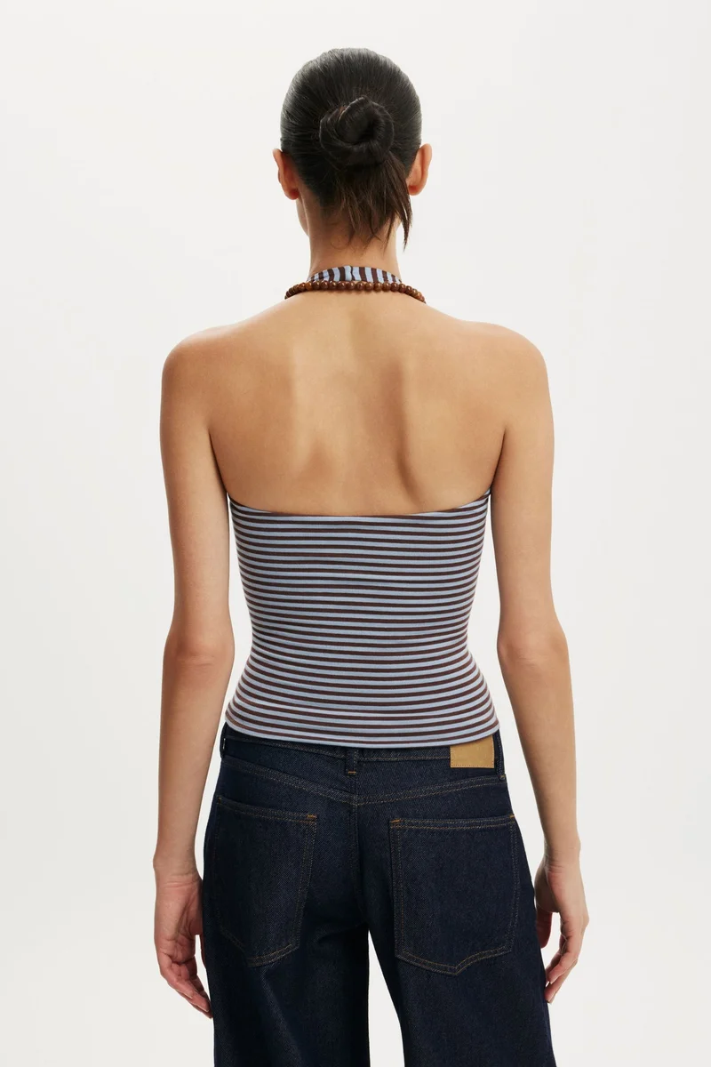 Cotton On  All Day V Neck Halter Top for Women | Best Price UAE