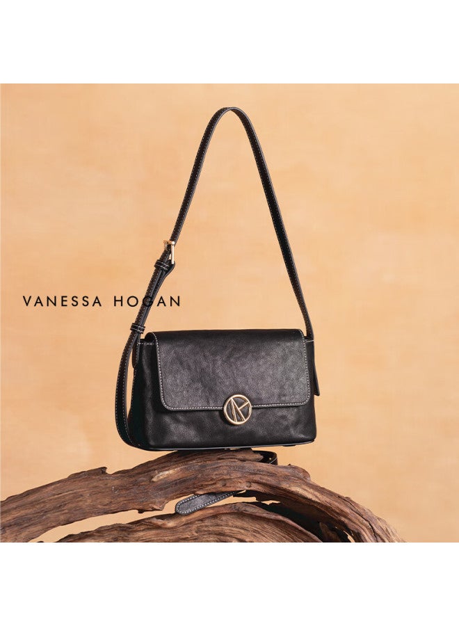 Vanessa Hogan Vh Women's Branch Casual Small Bag First Layer Vegetable Tanned Cowhide Light Luxury Crossbody Shoulder Bag Birthday Gift For Girlfriend - Image 2