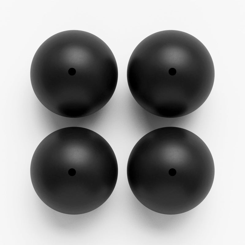 glacio Round Ice Cube Molds â€“ Large Whiskey Ice Ball Maker | BPA-Free Silicone Sphere Mold for Bourbon Cocktails Scotch & Home Bar | Slow-Melting Ice Balls - Image 5