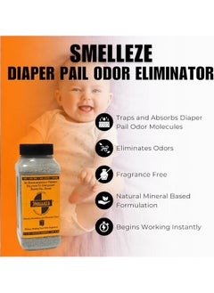 SMELLEZE SMELLEZE Natural Diaper Pail Odor Control Deodorizer: 2 lb.  - Image 3