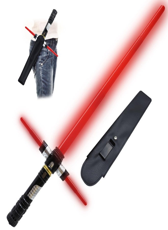 ANNDOFY Light Up Saber for Kids, Red Light Swords with FX Sound, Expandable Light Swords Set for Galaxy War Fighter Warriors, Halloween Dress Up Party, Christmas Birthday Present - Image 1