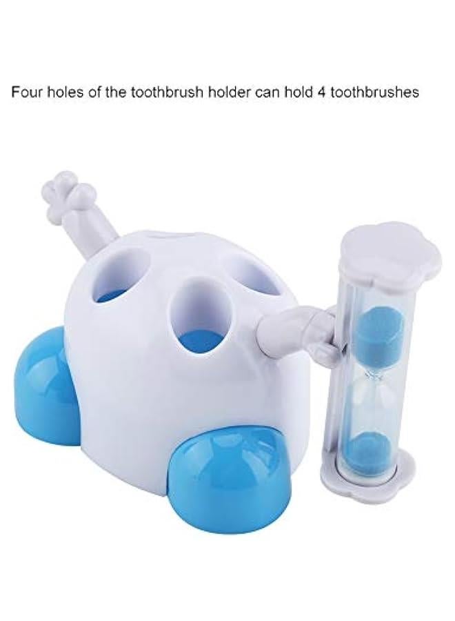 3 Minute Dental Hourglass for Kids , Tooth Brushing Timers for Kids and kids , Toothbrush Holder with 3 Minutes Countdown Timer babies Tooth Brushing Hourglass for Family(Bule) - Image 5
