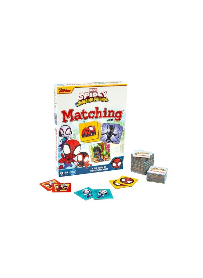 Wonder Forge Wonder Forge Marvel Spidey & His Amazing Friends Matching | Build Focus and Memory with Fun Superheroes | Features Favorite Marvel Characters | Ages 3+  - Image 1