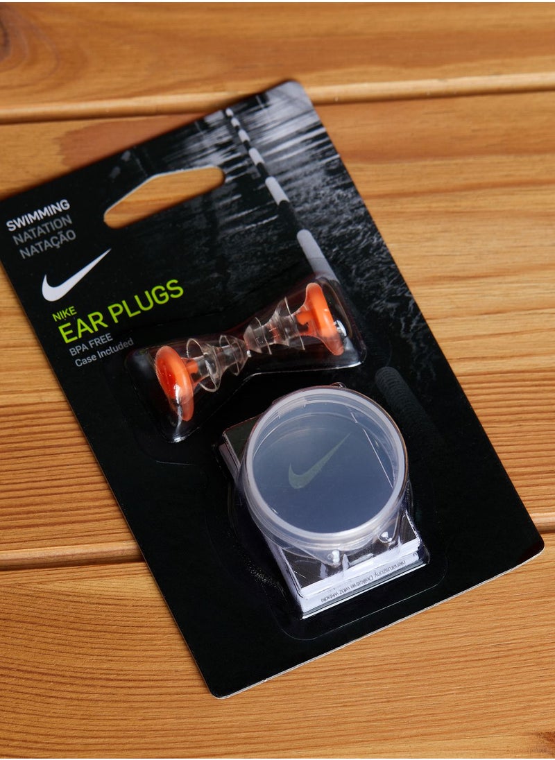 Nike Logo Swim Ear Plugs  - Image 1