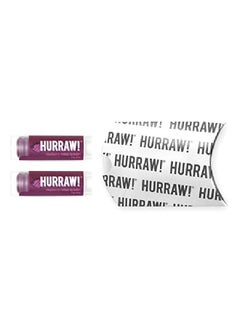 Hurraw! Raspberry Tinted Lip Balm 2 Pack: (Sheer Berry Tint) Organic Certified Vegan Cruelty And Gluten Free Nongmo 100% Natural Ingredients Bee Shea Soy And Palm Free Made In Usa  - Image 3