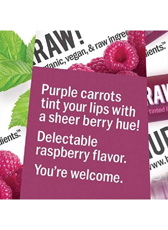 Hurraw! Raspberry Tinted Lip Balm 2 Pack: (Sheer Berry Tint) Organic Certified Vegan Cruelty And Gluten Free Nongmo 100% Natural Ingredients Bee Shea Soy And Palm Free Made In Usa  - Image 4