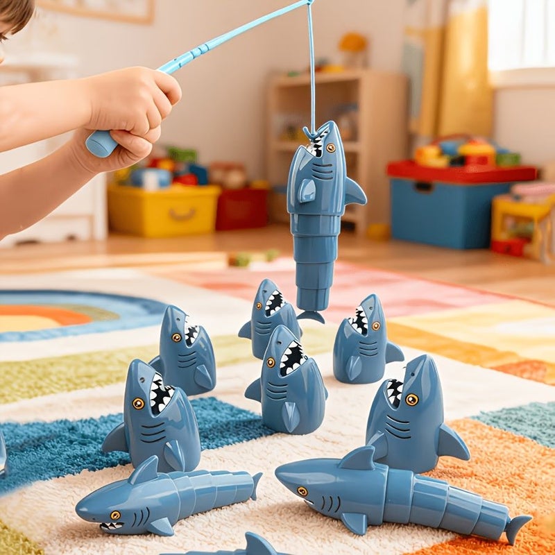 Big Catch Retractable Fishing Board Game Set 1 Pack Hand Eye Coordination Toy - Image 5