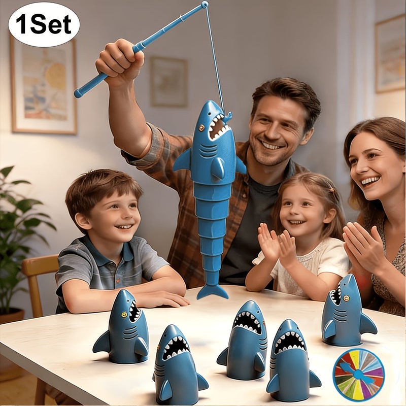 Big Catch Retractable Fishing Board Game Set 1 Pack Hand Eye Coordination Toy - Image 1