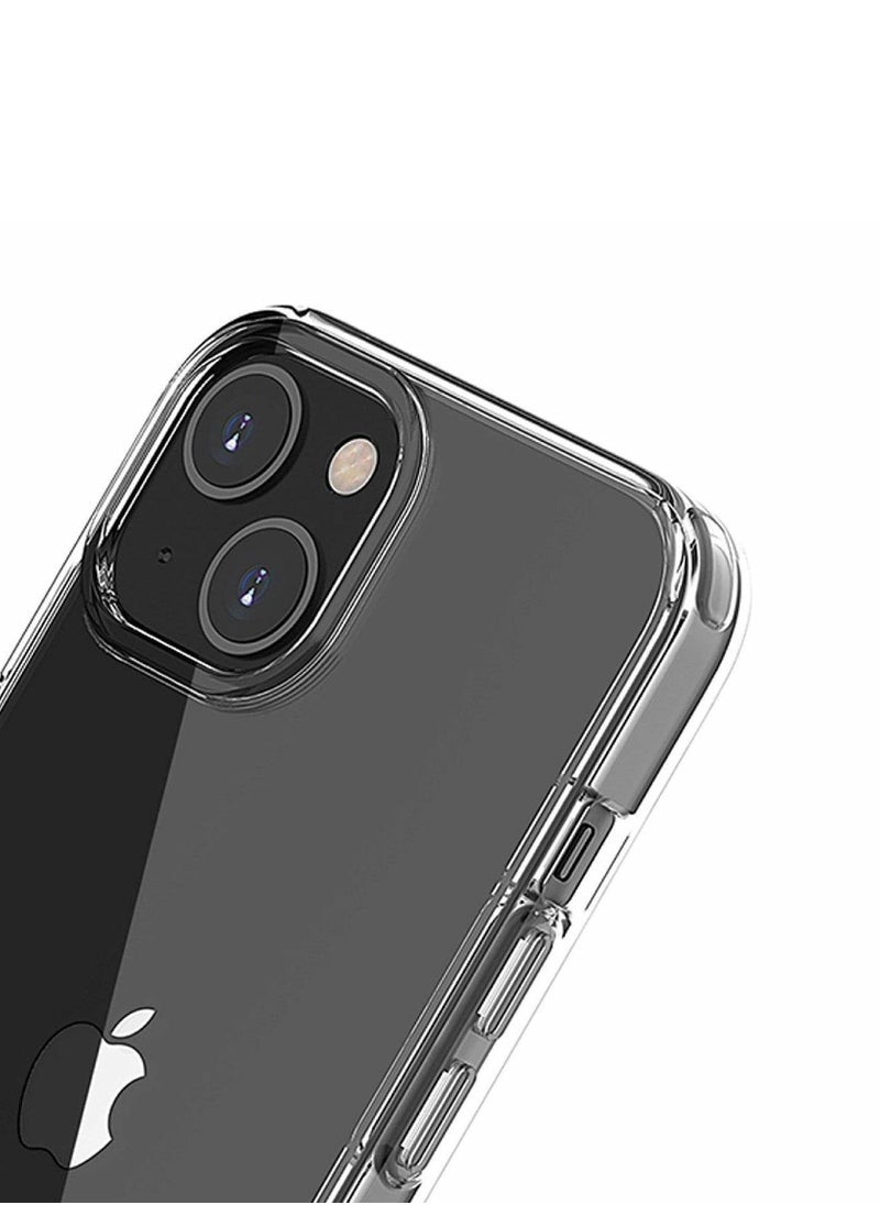 BORTONY - iPhone 14 Plus Protective Case Anti Scratch Clear TPU Precise Cutouts and Slim Fit Case Easy to Install Compatible with Apple iPhone 14 Plus 6.7 inch Transparent Cover - Image 1
