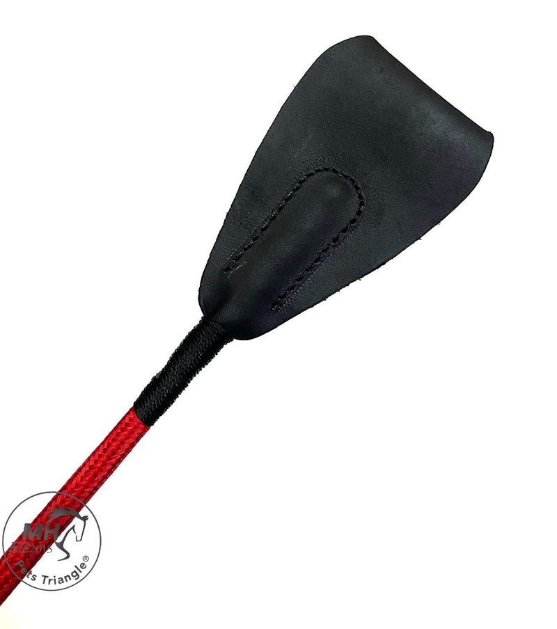 PETS TRIANGLE 27" Riding Crop Unbreakable Stick Toy and Game Whip (Red) - Image 2