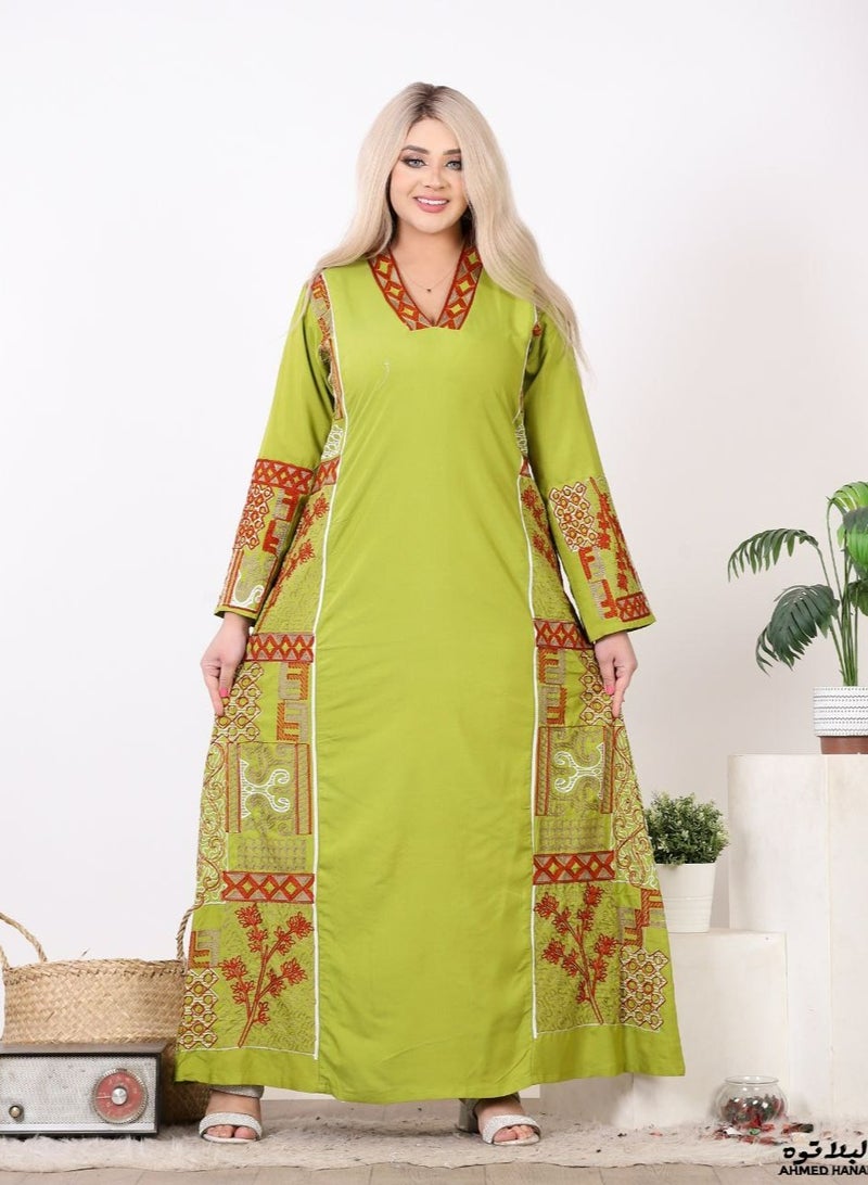 إم & أوه جلابية قطن استقبال - Image 1