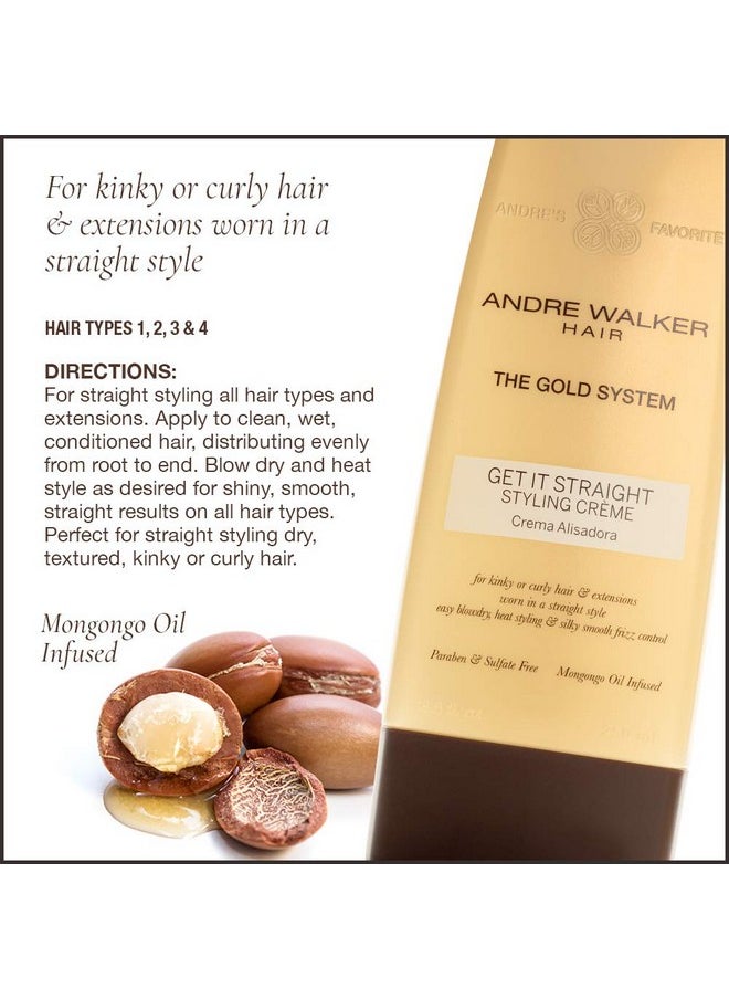 Andre Walker Hair Ndre Walker Hair Get It Straight Styling Crème 8.5 Fl Oz  - Image 5